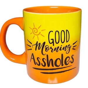 Spencer's Gifts Coffee Mug - Good Morning Assholes